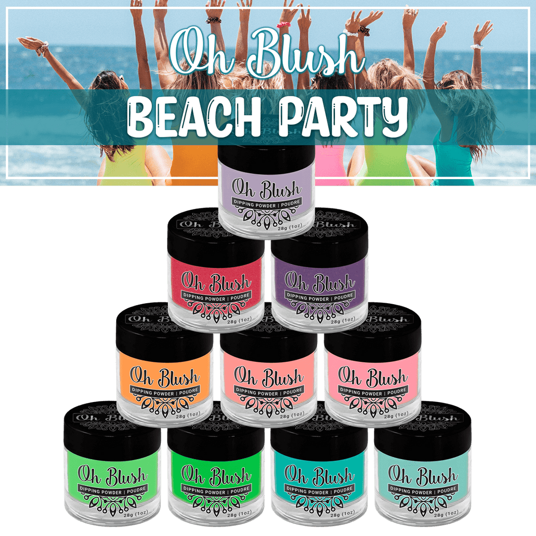 Oh Blush Poudre Collection Beach Party (10pcs)