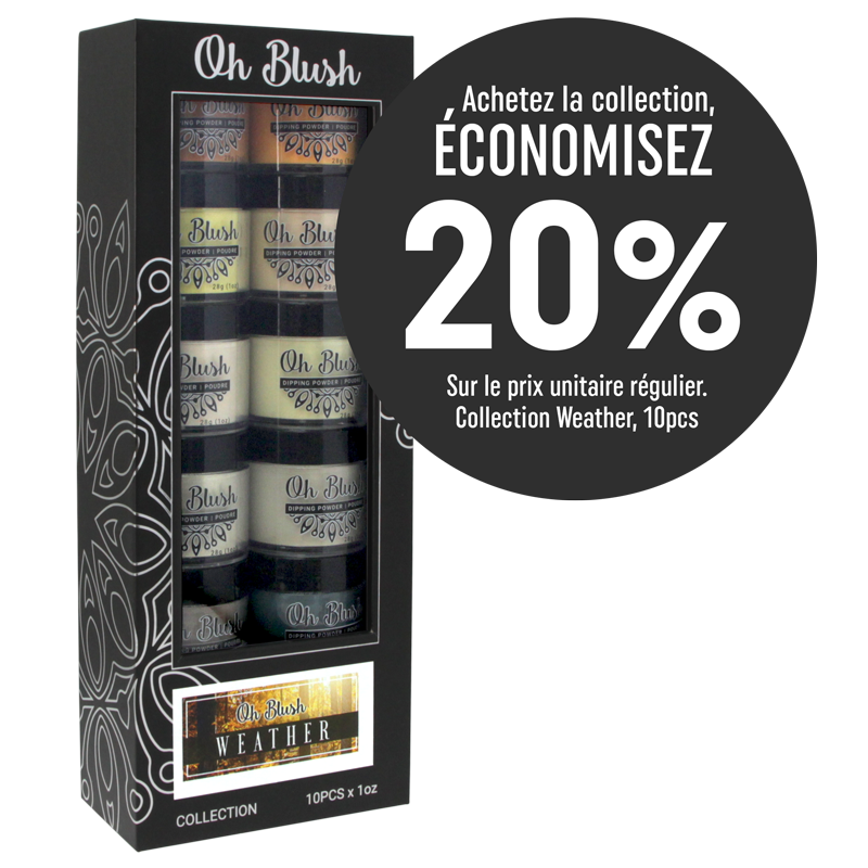 Oh Blush Poudre Collection Weather (10pcs)