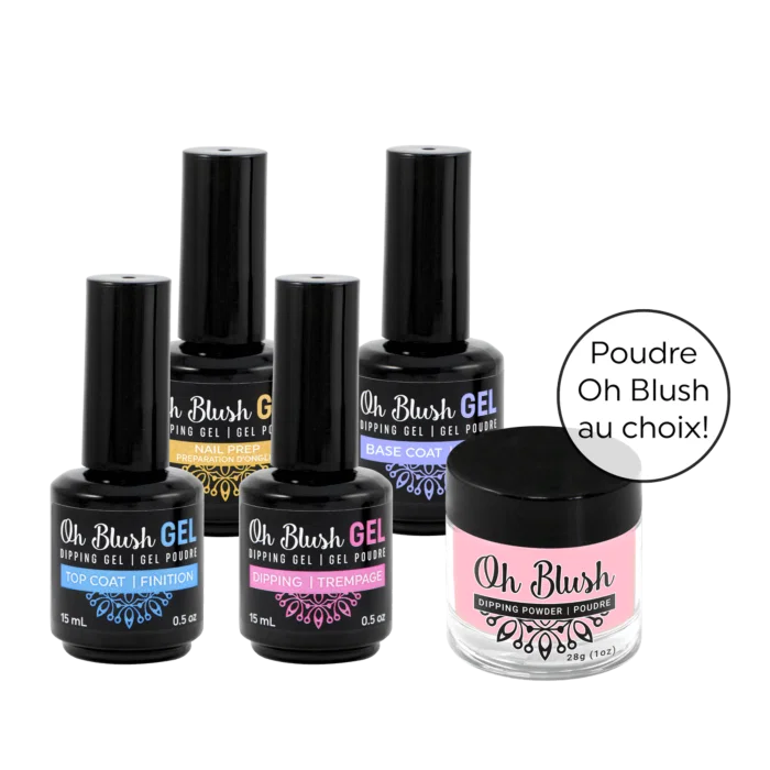 Oh Blush Gel et Poudre - Ensemble de départ