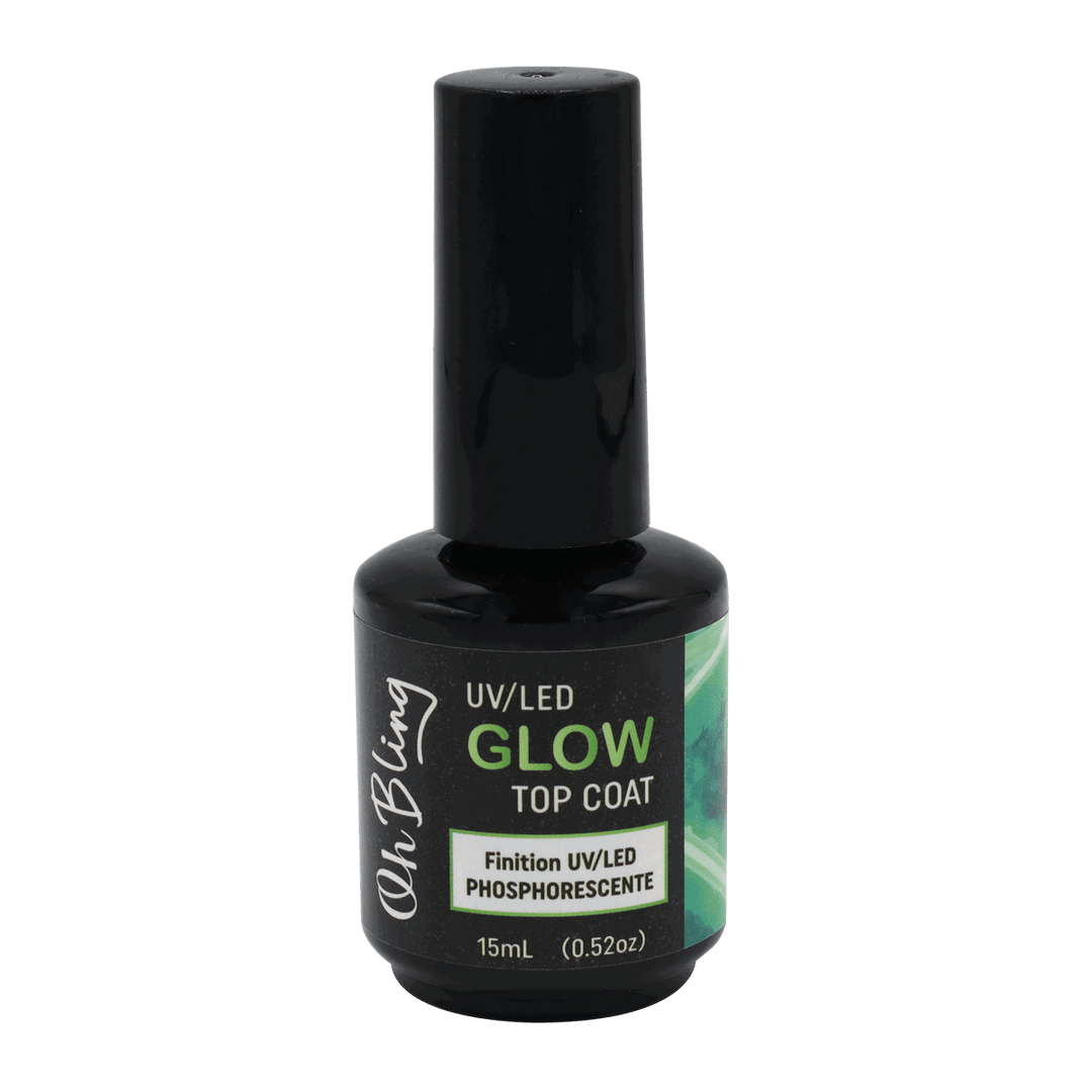 Oh Bling UV/LED Glow in the Dark Top Coat 15mL
