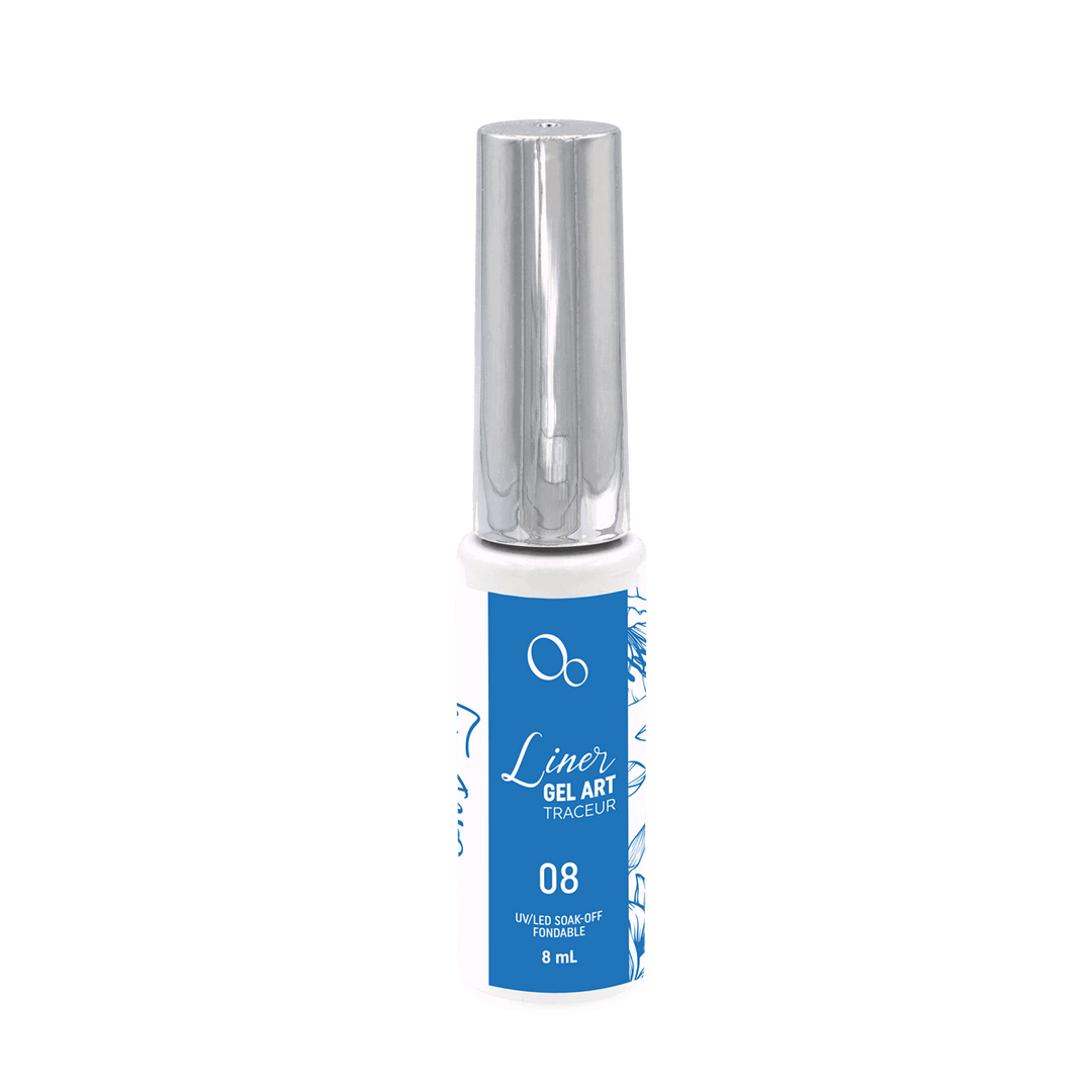 Oh Bling Liner Gel Art #08 Light Blue 8mL