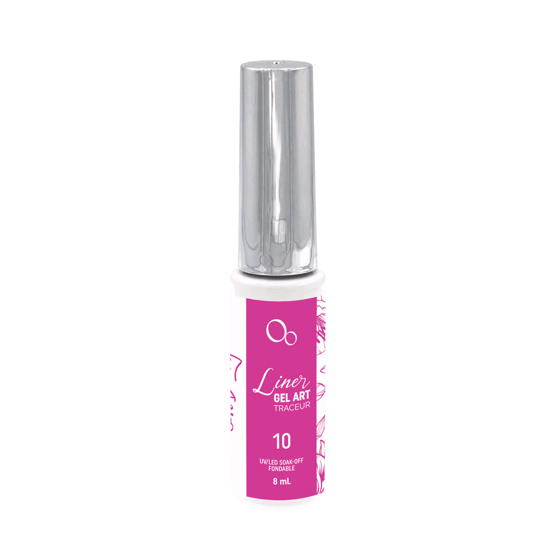 Oh Bling Liner Gel Art #10 Fuchsia 8mL