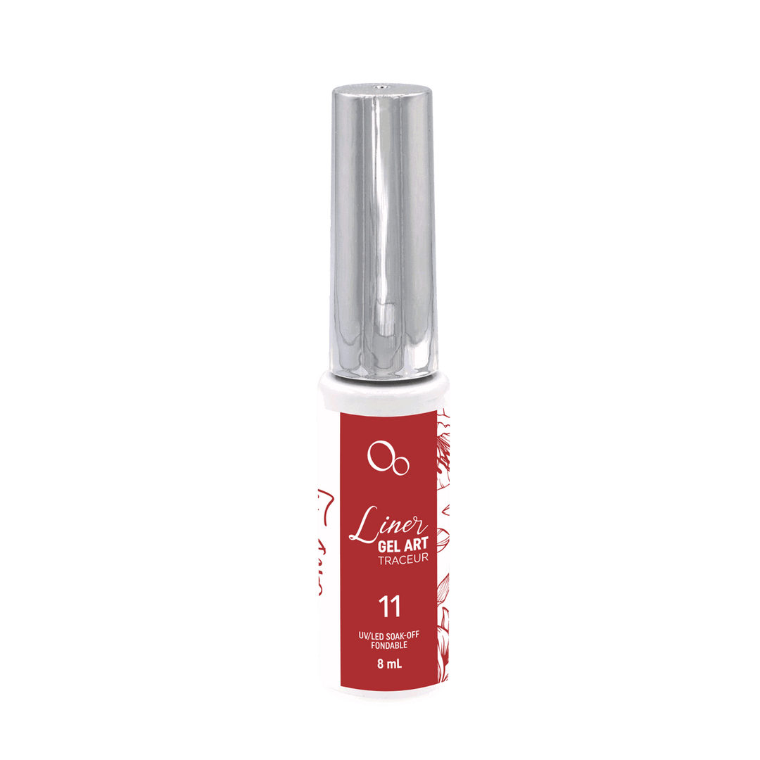 Oh Bling Liner Gel Art #11 Red 8mL