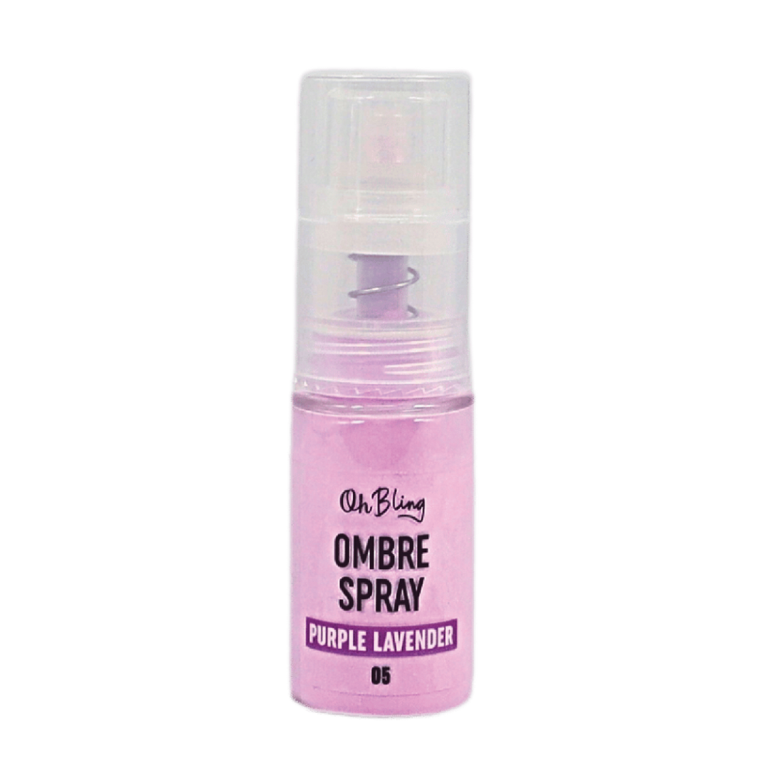 Ombre Spray #05 Purple Lavender mauve  pour dégradé ongles