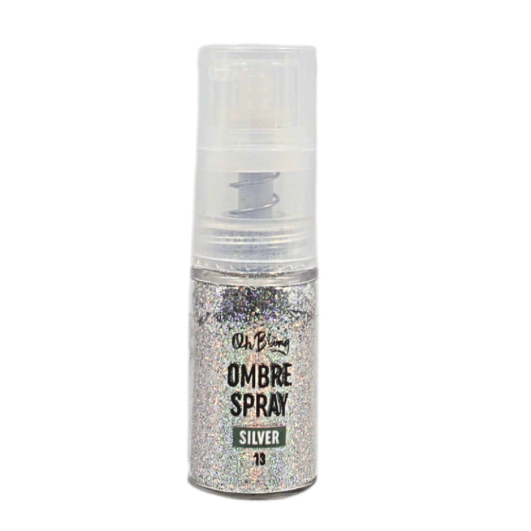 Ombre Spray Argent #13 - Silver pour dégradé ongles