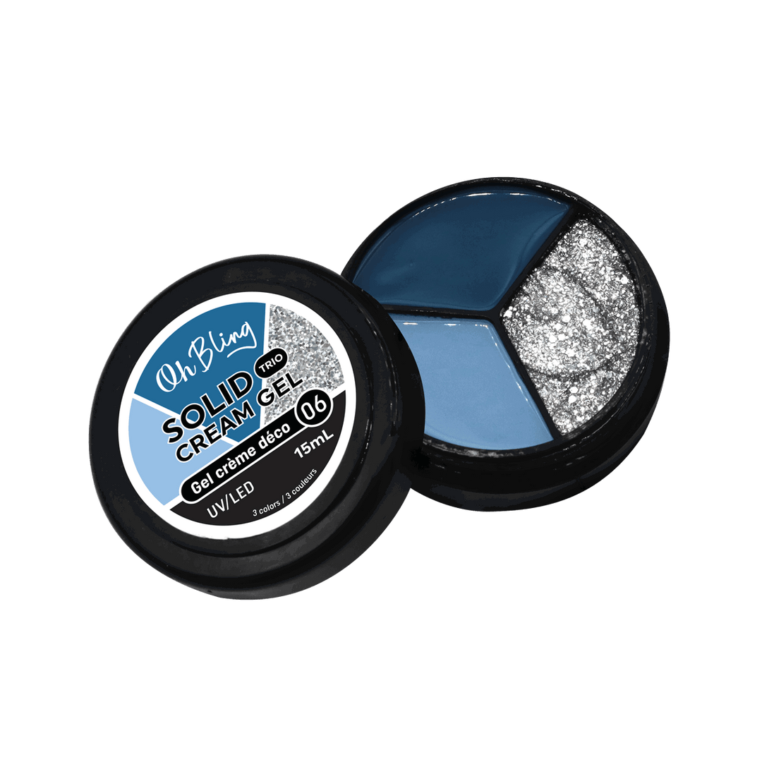 Oh Bling Solid Gel Cream Trio 15mL #06