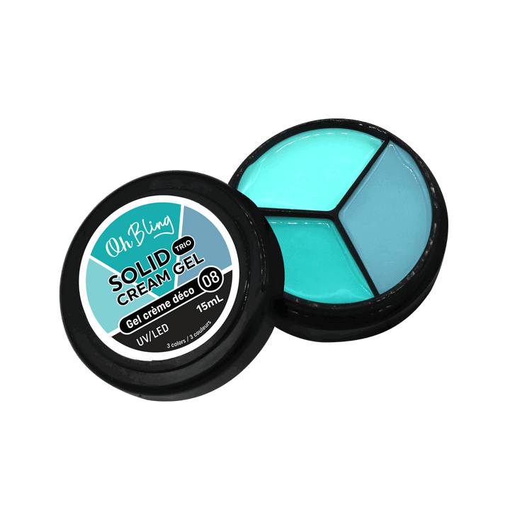 Oh Bling Solid Gel Cream Trio 15mL 