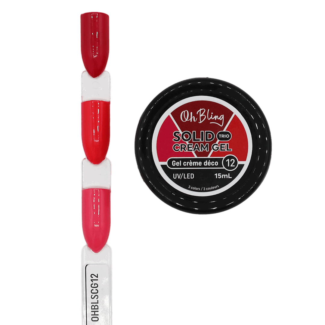 Oh Bling Solid Gel Cream Trio Gel Crème Déco 15mL 