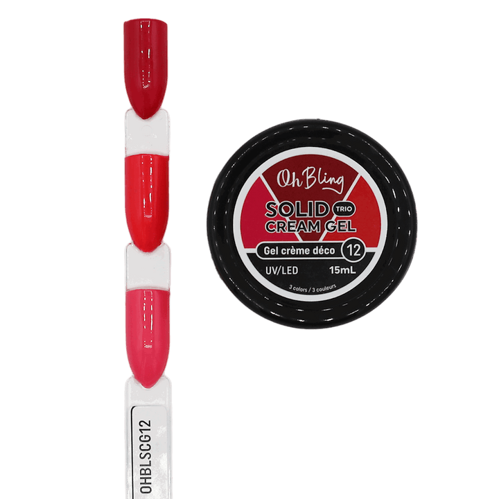 Oh Bling Solid Gel Cream Trio Gel Crème Déco 15mL 