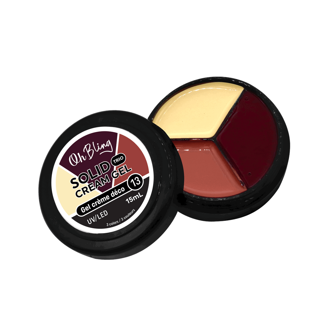 Oh Bling Solid Gel Cream Trio Gel Crème Déco 15mL 
