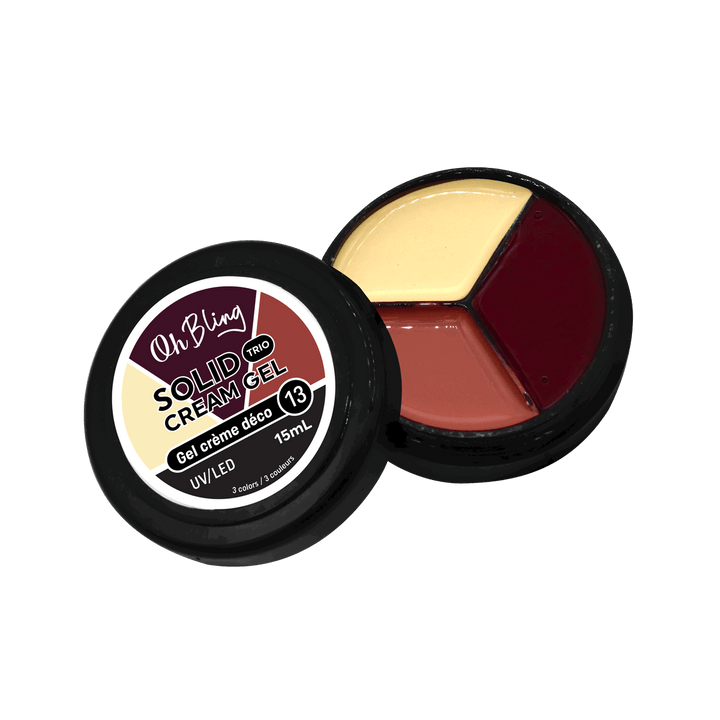 Oh Bling Solid Gel Cream Trio Gel Crème Déco 15mL 