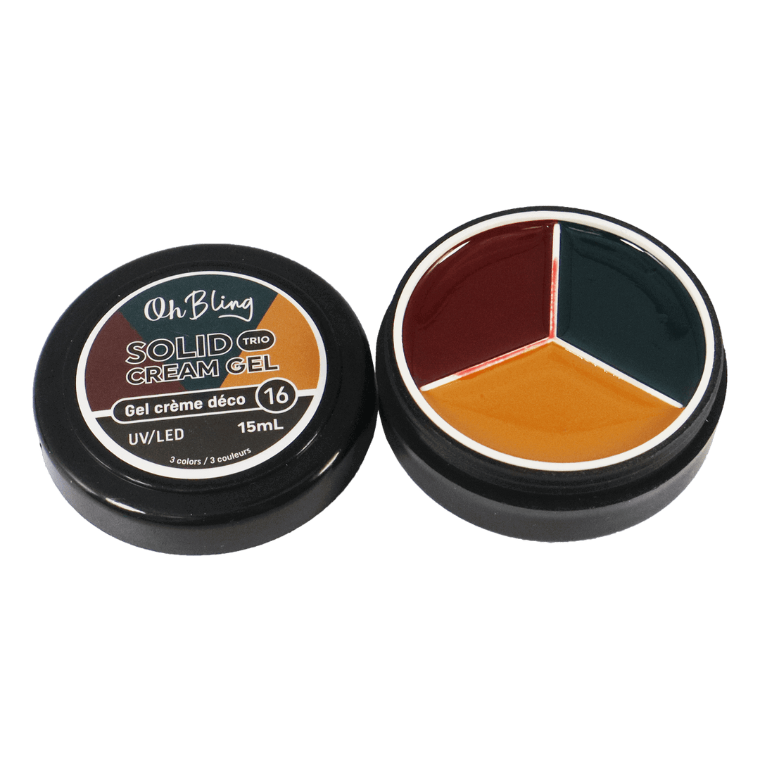 Oh Bling Solid Gel Cream Trio Gel Crème Déco 15mL 