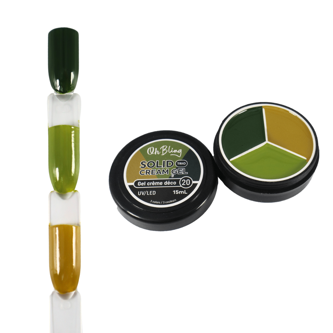 Oh Bling Solid Gel Cream Trio Gel Crème Déco 15mL 