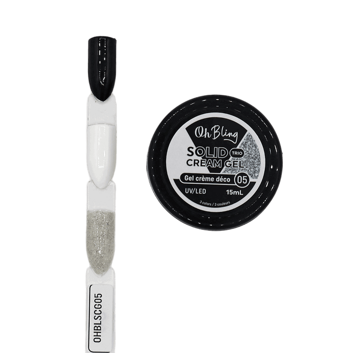 Oh Bling Solid Gel Cream Trio Gel Crème Déco 15mL 