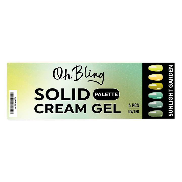 Oh Bling Solid Gel Cream Gel Palette 