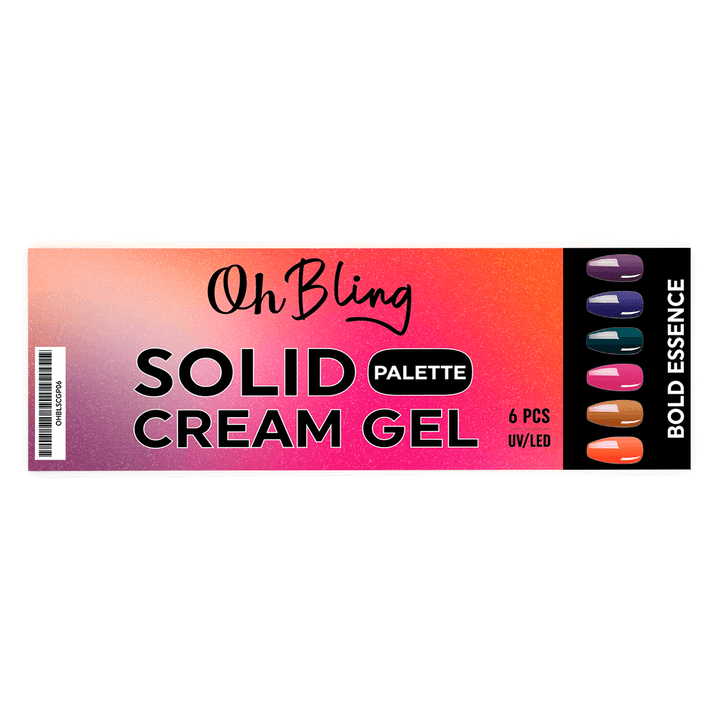 Oh Bling Solid Gel Cream Gel Palette 
