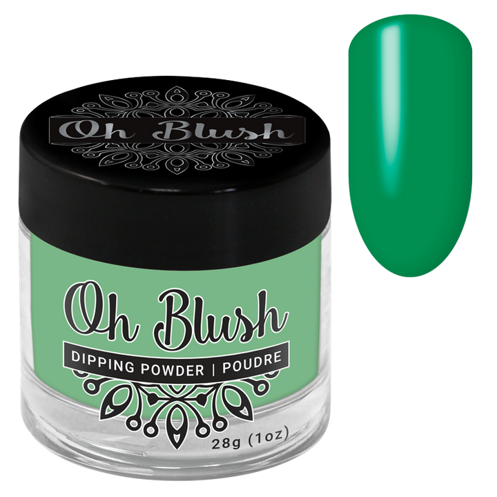 Oh Blush Poudre 211 Deep Turquoise (1oz), Collection Vacation, vert