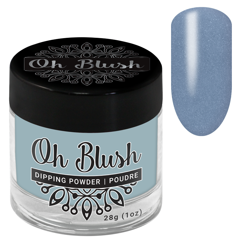 Oh Blush Poudre 212 River Quest (1oz), Collection Vacation, bleu, brillants