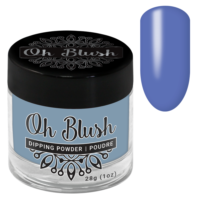 Oh Blush Poudre 213 Underwater Cave (1oz), Collection Vacation, Bleu