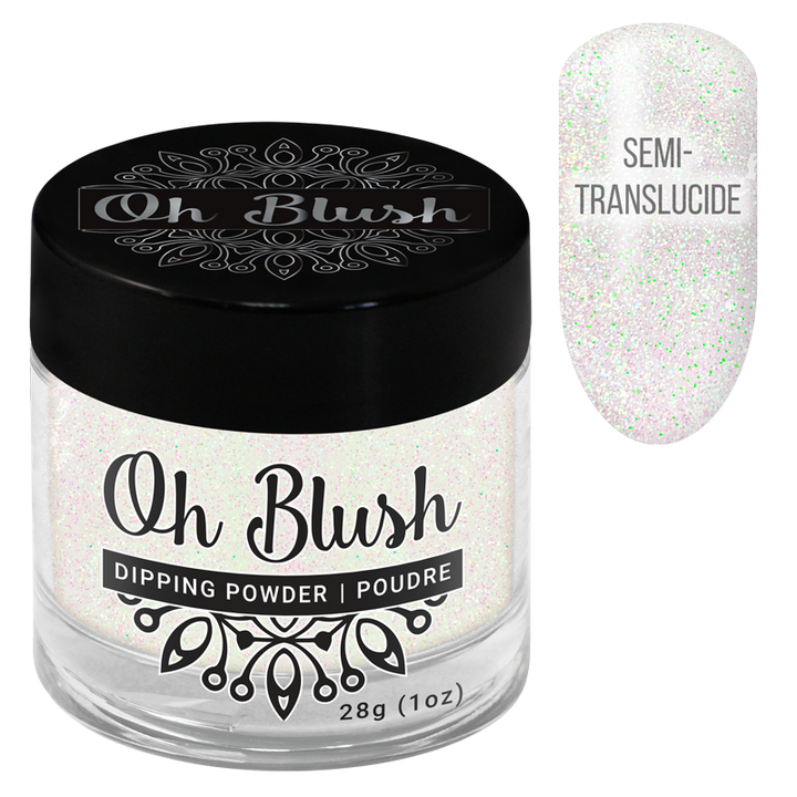 Oh Blush Poudre 244 Unicorn (1oz), Collection Fantasy, blanc, brillants