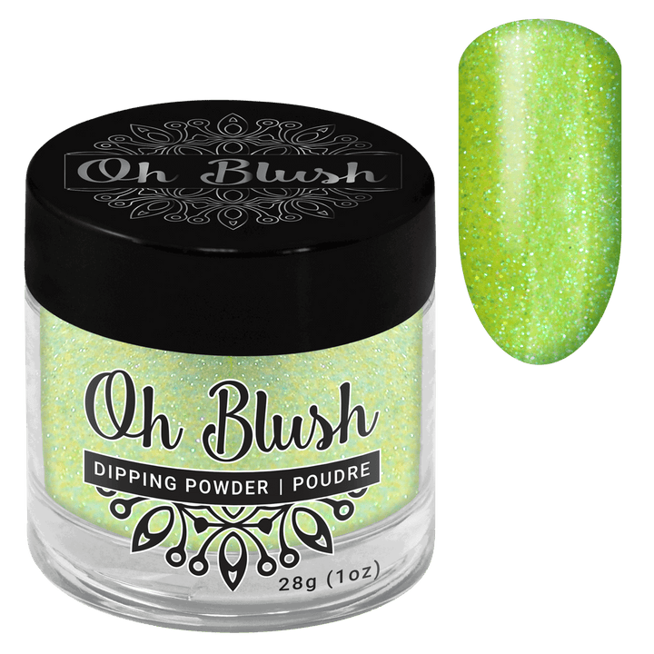 Oh Blush Poudre 264 Lightning Bug (1oz), Collection Chalet Escape
Lightning Bug, vert, jaune, brillants