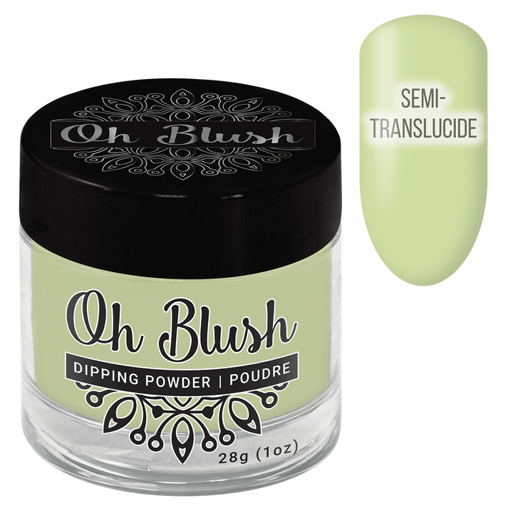 Oh Blush Poudre 316 Pale Petal (1oz) vert pâle semi-translucide