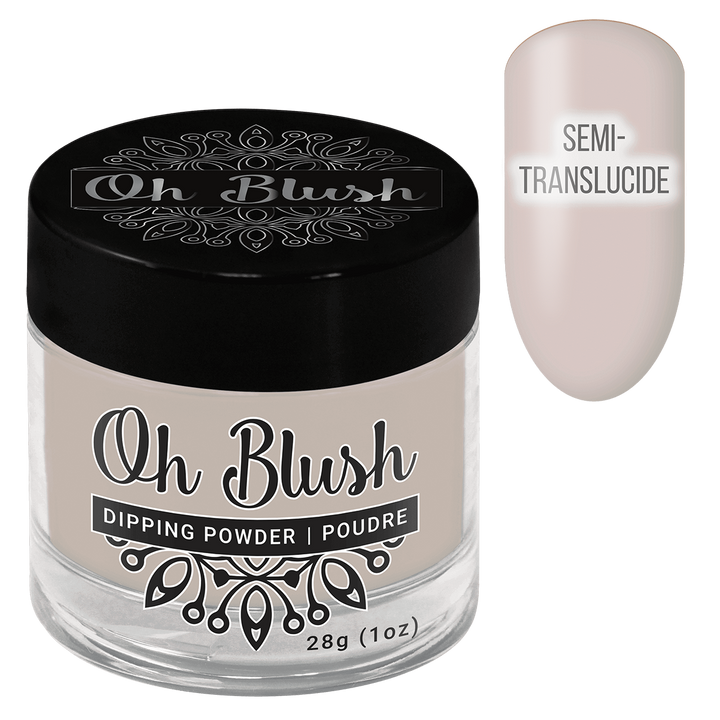 Oh Blush Poudre 319 Morning Dew (1oz) rose pâle semi-translucide