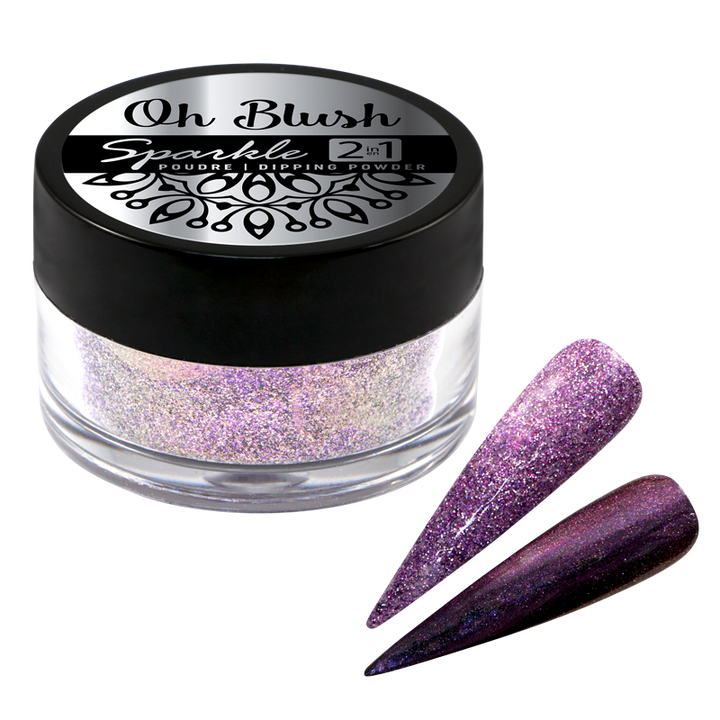 Oh Blush Sparkle Poudre 2 en 1 - 1001 Dramatic Dazzle (0.5oz