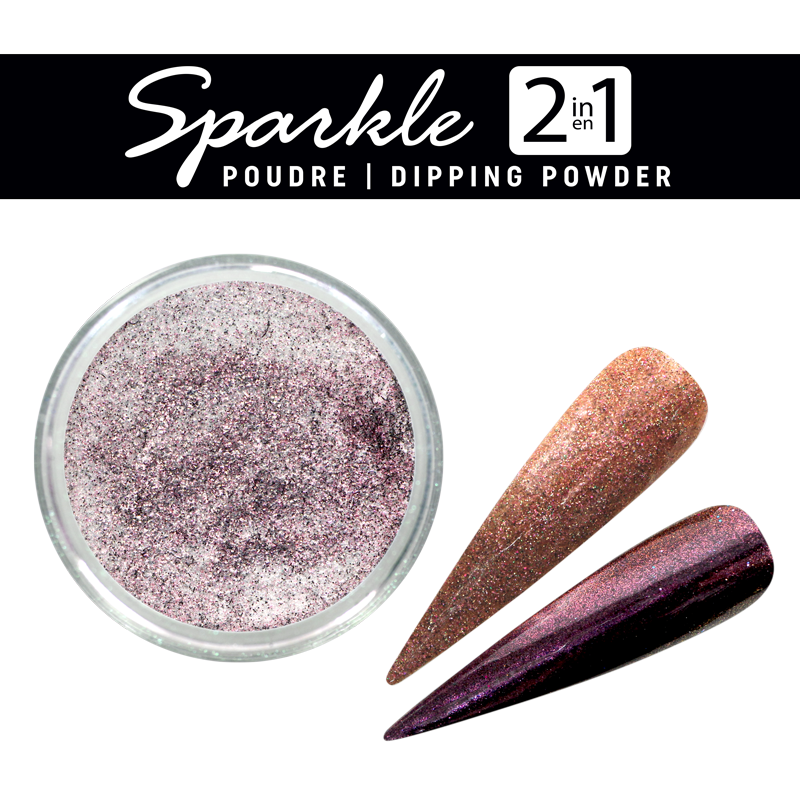 Oh Blush Sparkle 2 in 1 Powder - 1004 Teaberry Blossom (0.5oz)