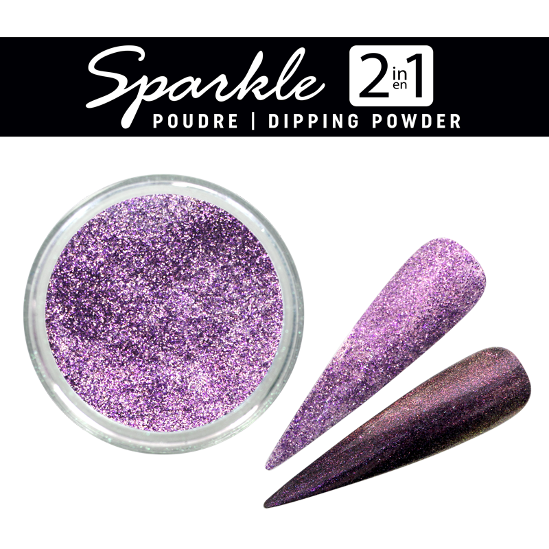 Oh Blush Sparkle 2 in 1 Powder - 1007 Ashes of Violet (0.5oz)