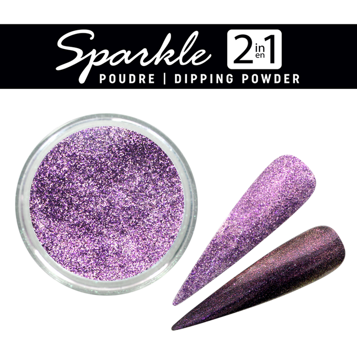 Oh Blush Sparkle 2 in 1 Powder - 1007 Ashes of Violet (0.5oz)
