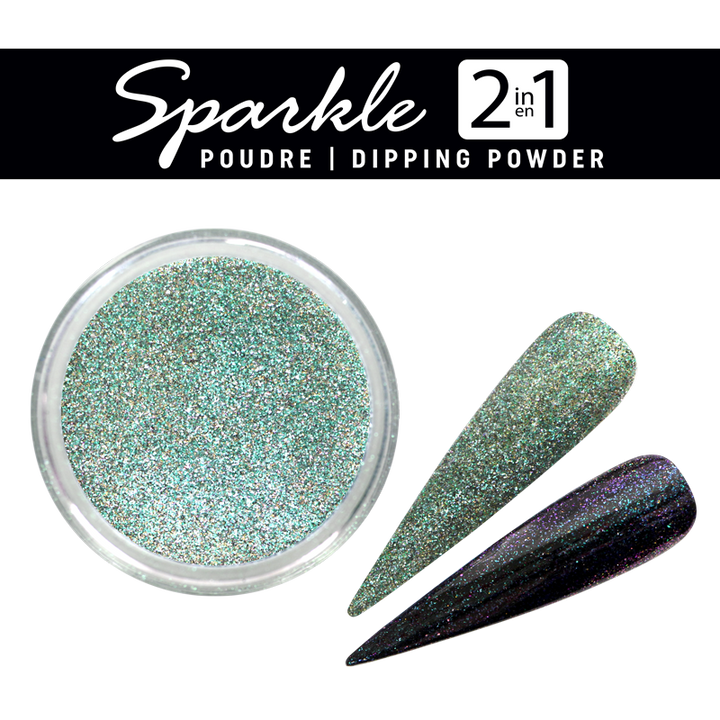 Oh Blush Sparkle 2 in 1 Powder - 1008 Jade Spell (0.5oz)