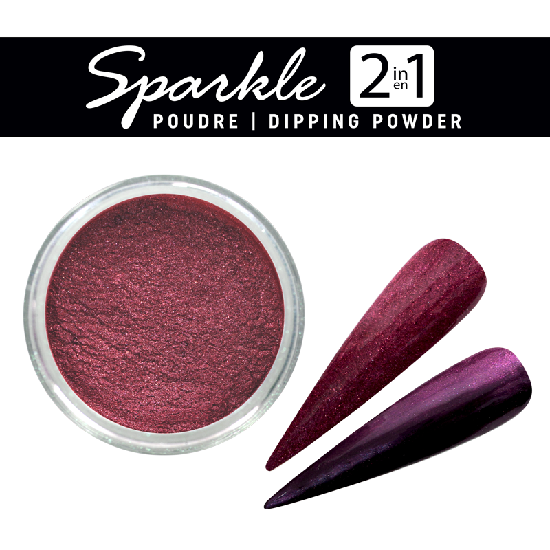 Oh Blush Sparkle Poudre 2 en 1 - 1009 Red Velvet (0.5oz)