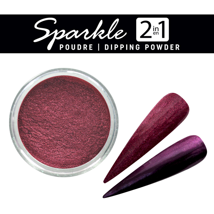 Oh Blush Sparkle Poudre 2 en 1 - 1009 Red Velvet (0.5oz)