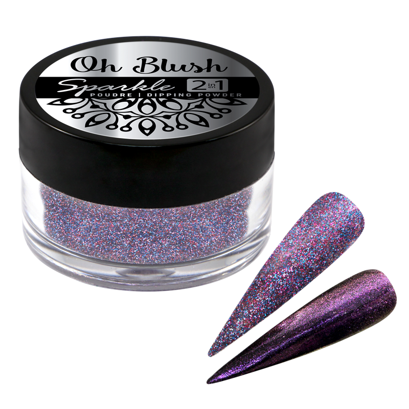 Oh Blush Sparkle Poudre 2 en 1 - 1010 Floral Tapestry (0.5oz)