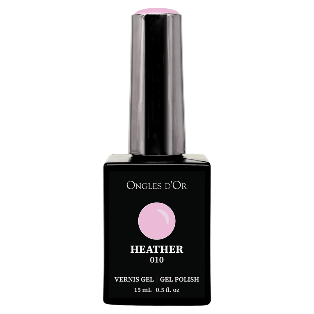 Vernis Gel 010 Heather - Sans HEMA & Sans TPO - Ongles d'Or