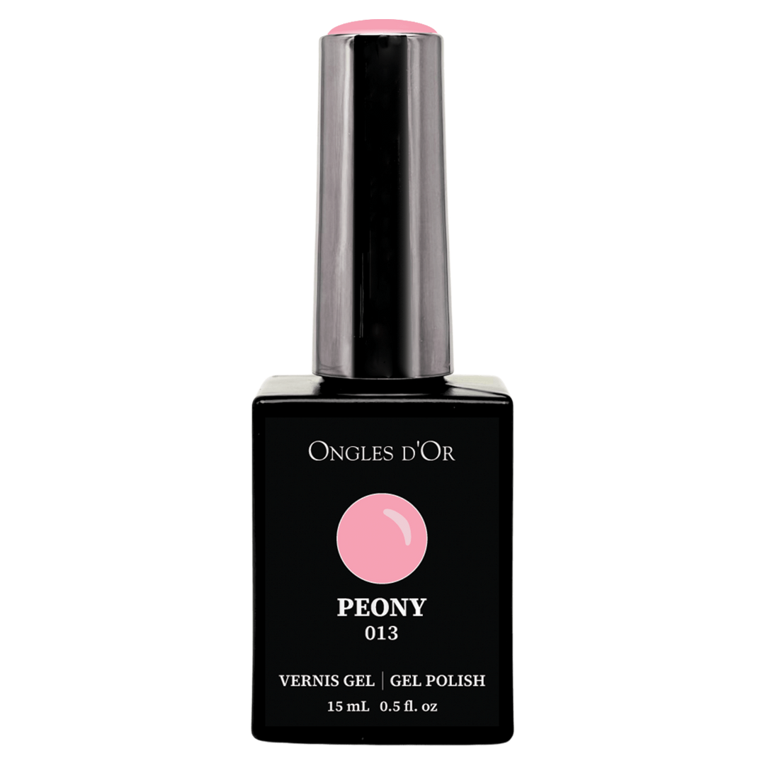 Vernis Gel 013 Peony - Sans HEMA & Sans TPO - Ongles d'Or