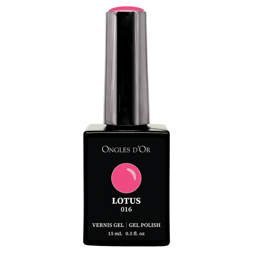 Vernis Gel 016 Lotus - Sans HEMA & Sans TPO - Ongles d'Or
