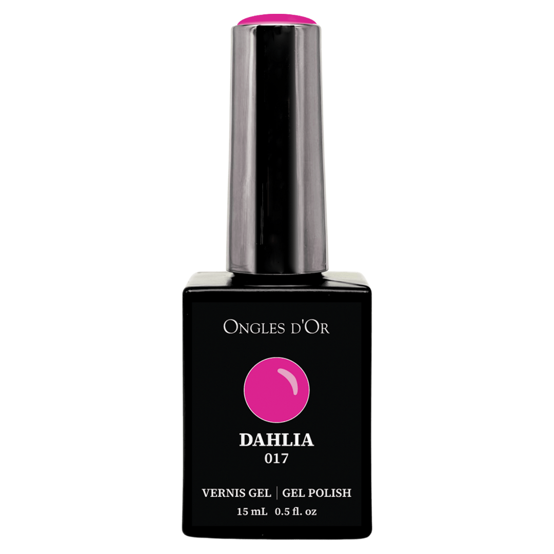 Vernis Gel 017 Dahlia - Sans HEMA & Sans TPO - Ongles d'Or