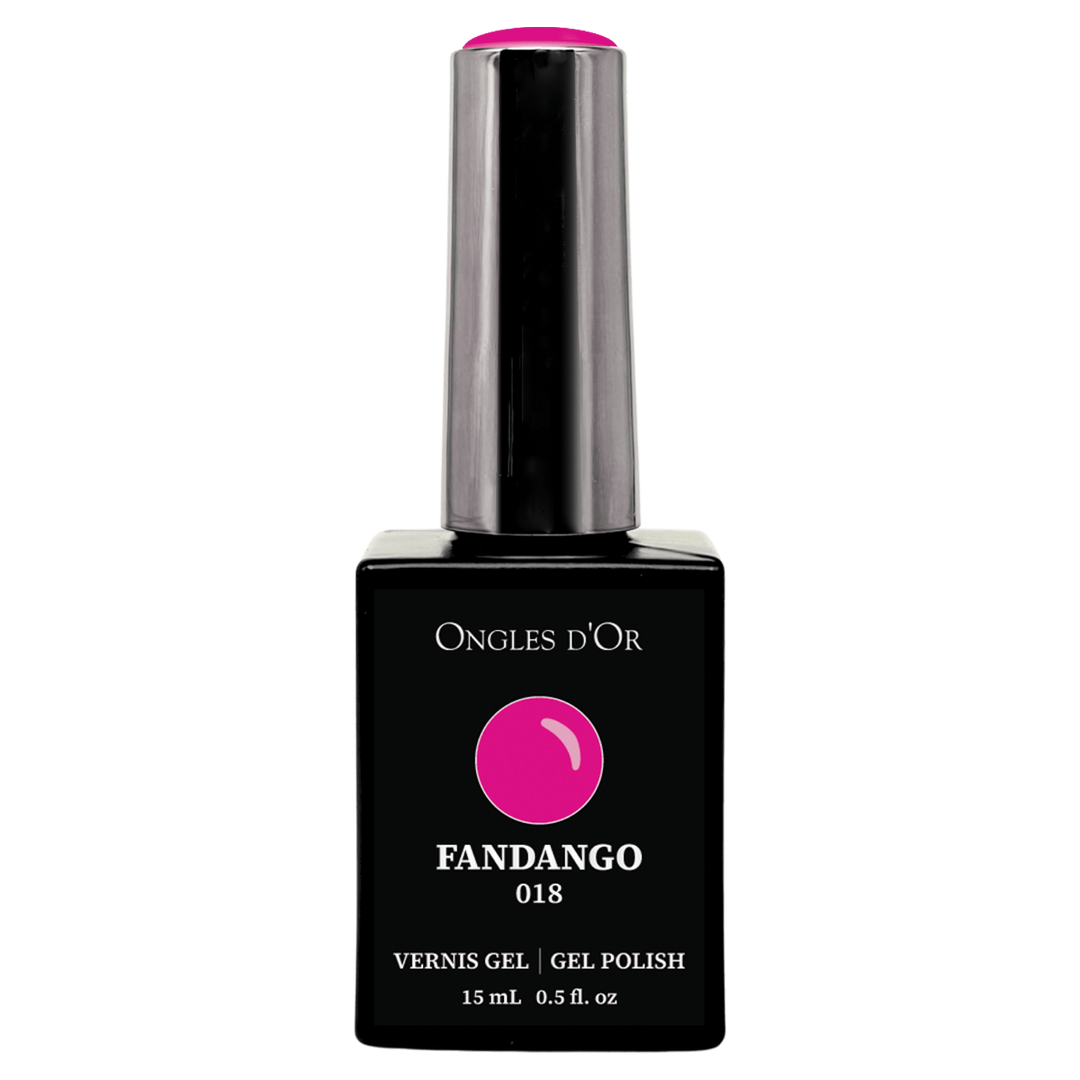 Vernis Gel 018 Fandango - Sans HEMA & Sans TPO - Ongles d'Or