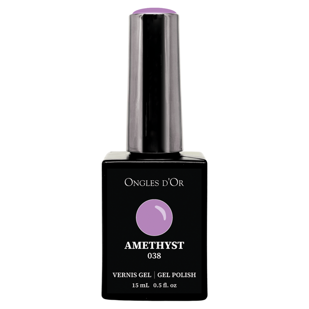 Vernis Gel 038 Amethyst - Sans HEMA & Sans TPO - Ongles d'Or
