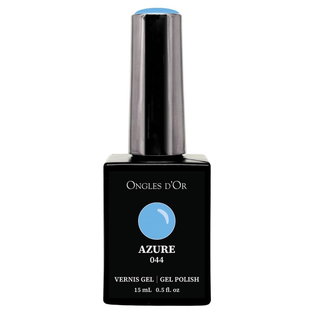 Vernis Gel 044 Azure - Sans HEMA & Sans TPO - Ongles d'Or