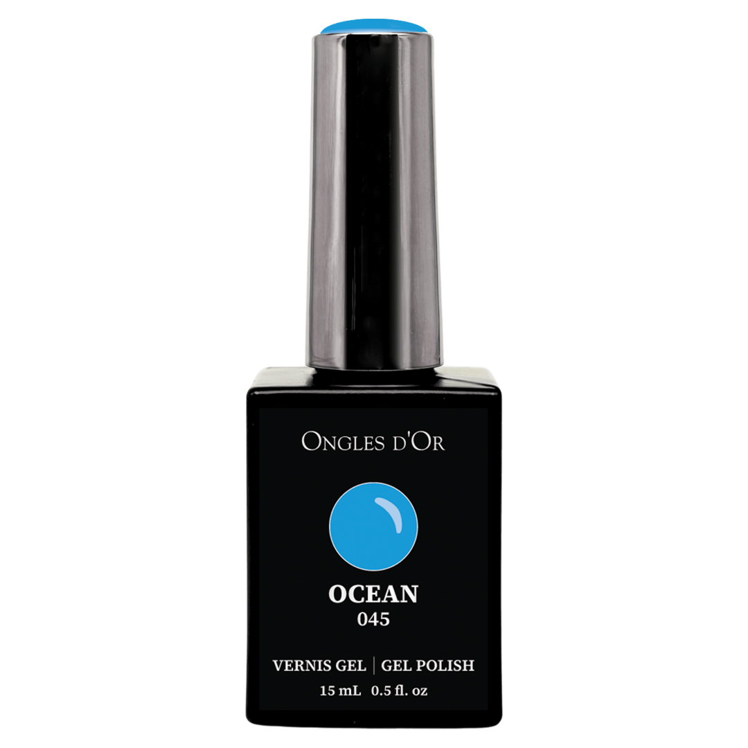 Vernis Gel 045 Ocean - Sans HEMA & Sans TPO - Ongles d'Or