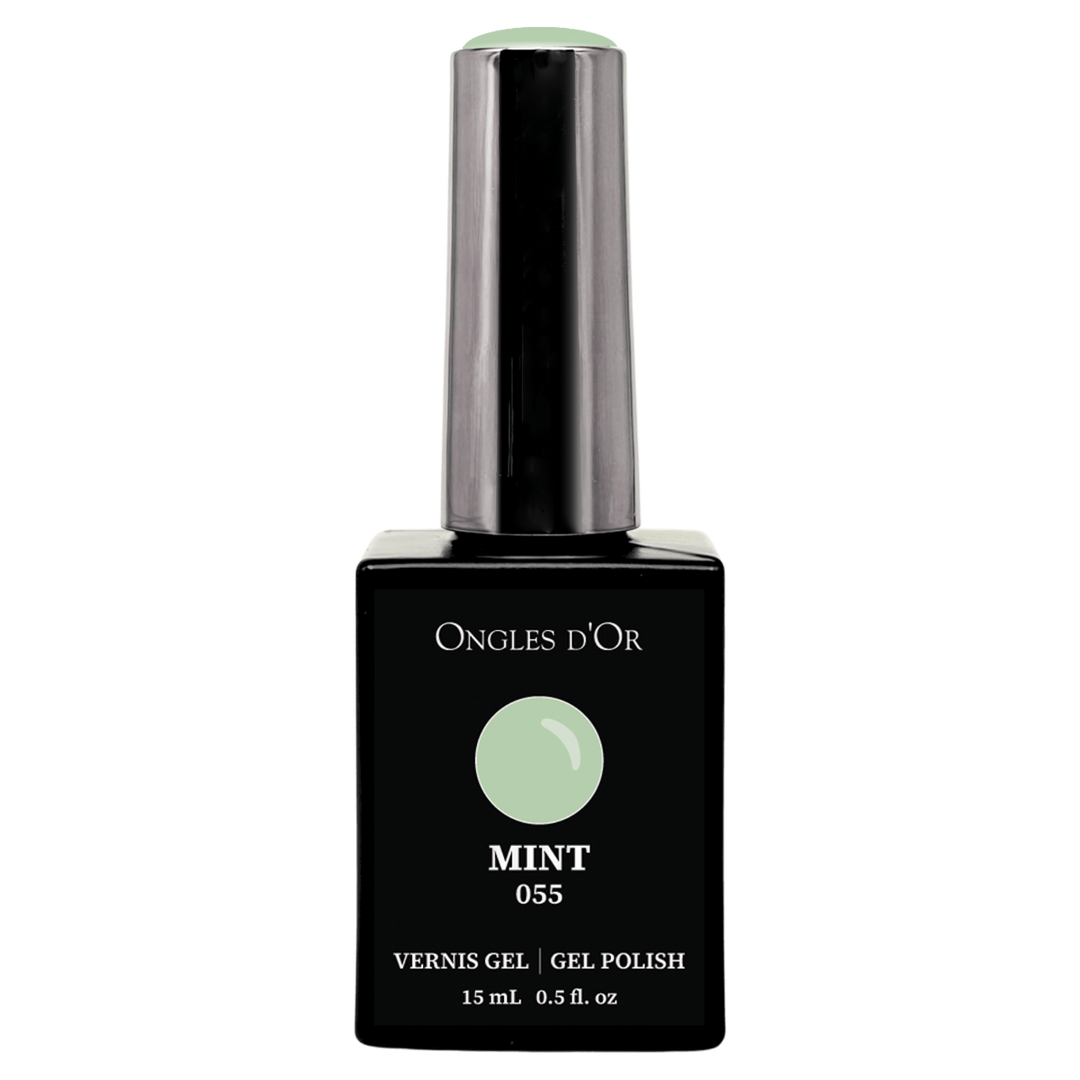 Vernis Gel 055 Mint - Sans HEMA & Sans TPO - Ongles d'Or