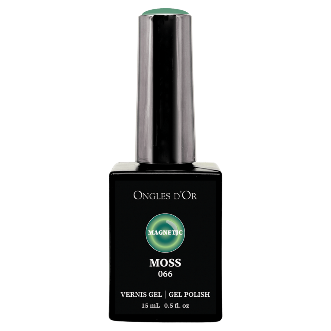 Vernis Gel Magnétique 066 Moss - Sans HEMA & Sans TPO - Ongles d'Or