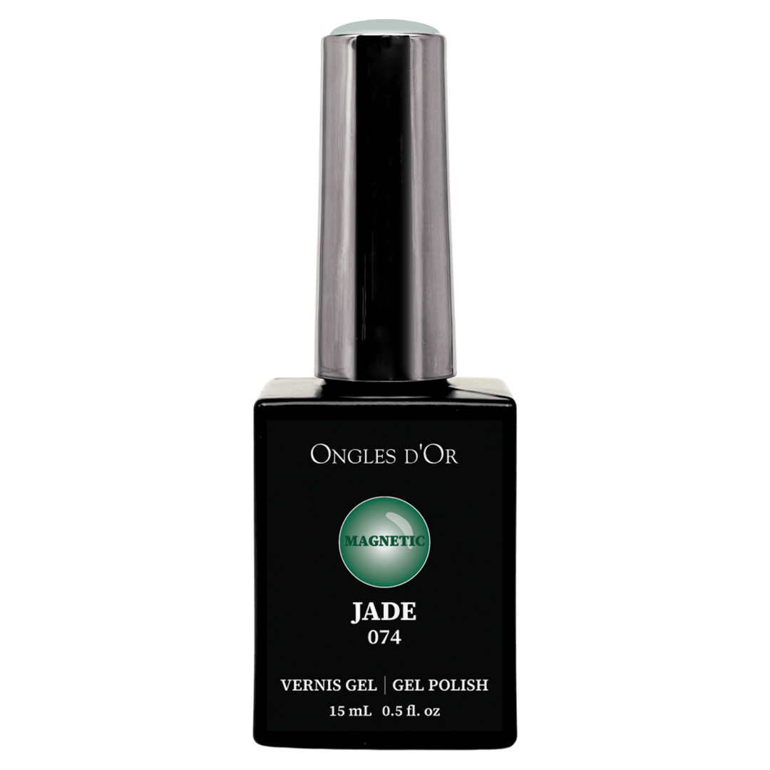 Vernis Gel Magnétique 074 Jade - Sans HEMA & Sans TPO - Ongles d'Or