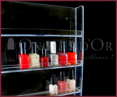 présentoir à vernis