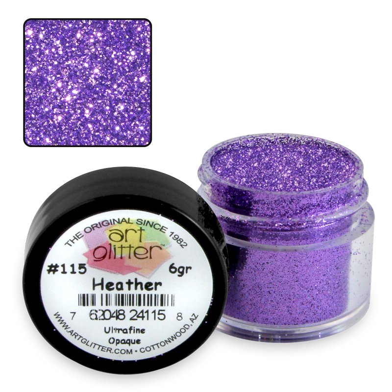 Paillette Art Glitter 115 Heather 1/4 oz
