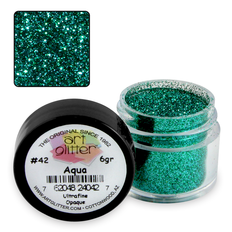 Paillette Art Glitter 42 Aqua 1/4 oz