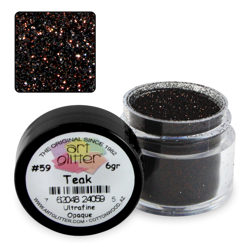 Paillette Art Glitter 59 Teak 1/4 oz